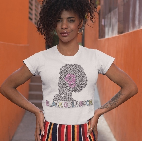 Next Level Apparel Tops - Black Girls Rock Tee